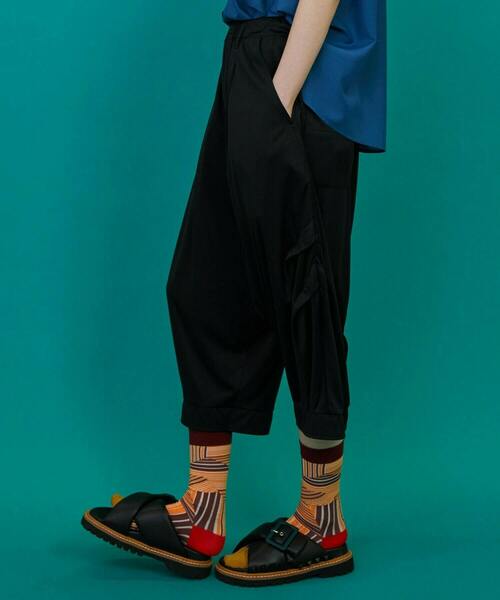 FRAPBOIS（フラボア）の「サタック パンツ（その他パンツ・レディース・ブラック/パープル・1/2）」の16枚目の写真