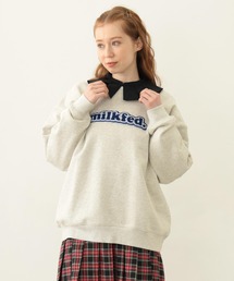 SUMIKKOGURASHI × MILKFED. スウェット　ベージュ MILKFED.｜ミルクフェドのスウェット（ベージュ系）通販 - ZOZOTOWN