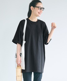 ヘビーウエイトポケット付きロングBig Tシャツ