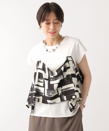 スカーフドッキングTシャツ/322550