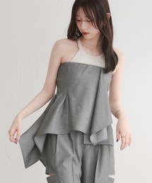 raffime | 【セットアップ可】アシメフレアデザインキャミソール(キャミソール)