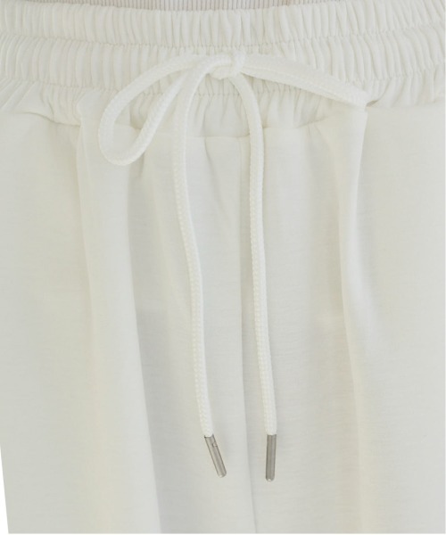 ANGIE（アンジー）の「ポンチ カーブ コクーン スウェット イージー パンツ（スウェットパンツ・レディース・オフホワイト/杢グレー/ブラック・FREE）」の13枚目の写真