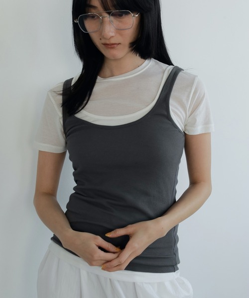 Sheer Turtle Tops（タンクトップ）｜anuke（アンヌーク）の