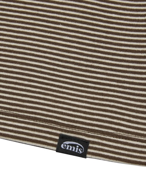 Tシャツ・カットソー EMIS STRIPE T SHIRT 5BJH705 WOMENS) STRIPE T-SHIRT（Tシャツ/カットソー）｜EMIS（イミス