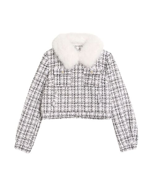 CALNAMUR（カルナムール）の「２ＷＡＹクラシカルツイードティペットＪＫ（ノーカラージャケット・レディース・その他/その他2・FREE）」の8枚目の写真