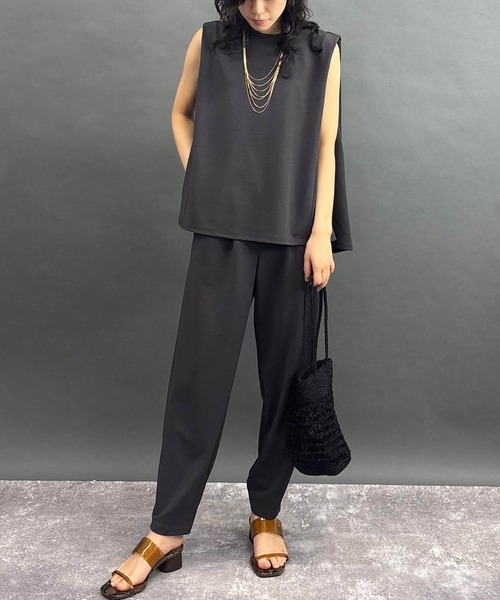 NICOLE white（ニコルホワイト）の「ジョッパー風パンツ（その他パンツ・レディース・チャコール/ブラック/アイボリー・FREE）」の7枚目の写真