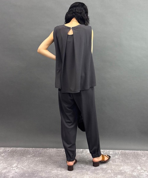 NICOLE white（ニコルホワイト）の「ジョッパー風パンツ（その他パンツ・レディース・チャコール/ブラック/アイボリー・FREE）」の8枚目の写真