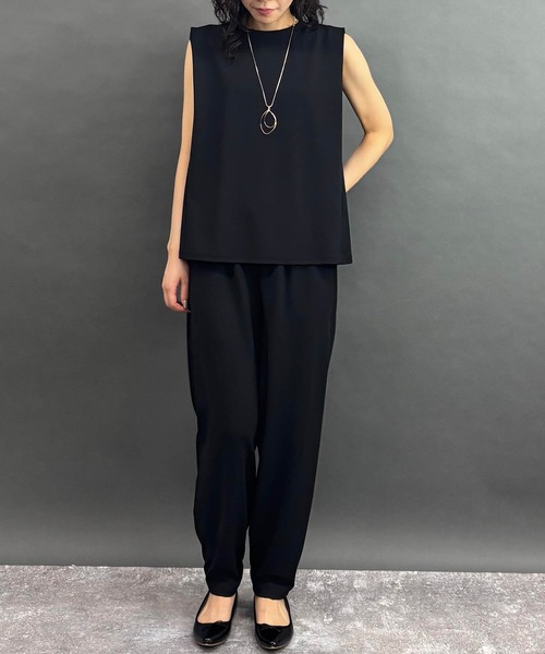 NICOLE white（ニコルホワイト）の「ジョッパー風パンツ（その他パンツ・レディース・チャコール/ブラック/アイボリー・FREE）」の9枚目の写真