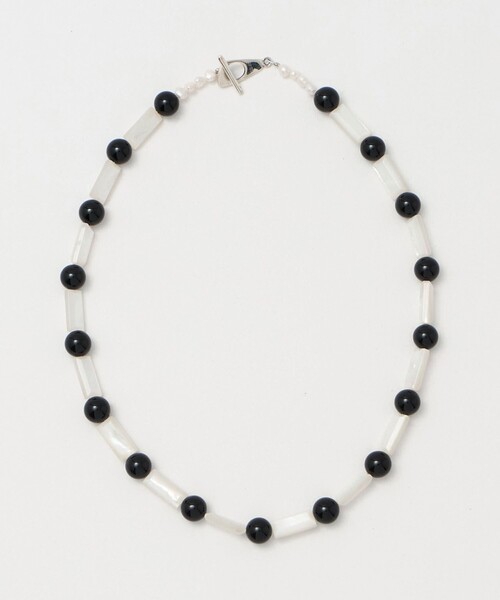 IRIS47（イリスフォーセブン）の「＜IRIS 47＞MERMAID ONYX ネックレス（ネックレス・レディース・シルバー・FREE）」の3枚目の写真