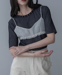 VACANCY | チャーム付きシアーキャミビスチェ(キャミソール)