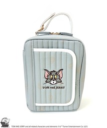 Tom＆Jerry（トムアンドジェリー）の「【公式】TOM and JERRY　キルティングおむつポーチ（おむつ用品/おむつポーチ・キッズ）」
