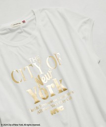 レディースのTシャツ/カットソー（ゴールド/金色系・前面