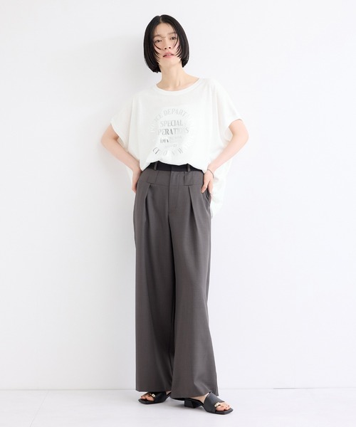 GOOD ROCK SPEED（グッドロックスピード）の「【GOOD ROCK SPEED】NYC / Foil Print Tee（Tシャツ/カットソー・レディース・シルバー/ゴールド・FREE）」の14枚目の写真