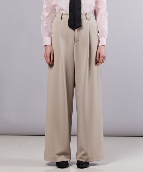 Sov.（ソブ）の「ダンボールニットパンツ（その他パンツ・レディース・ブラック/ベージュ・36/38）」の2枚目の写真