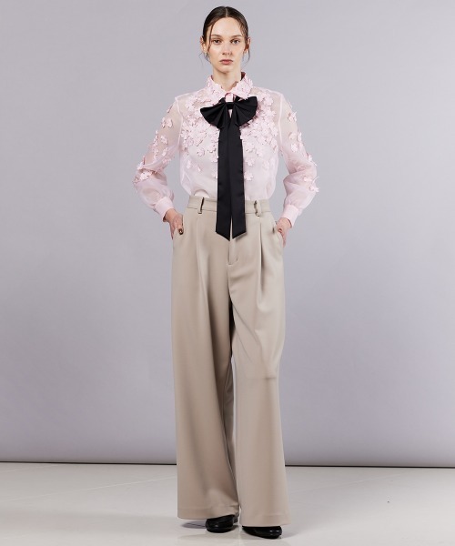 Sov.（ソブ）の「ダンボールニットパンツ（その他パンツ・レディース・ブラック/ベージュ・36/38）」の8枚目の写真