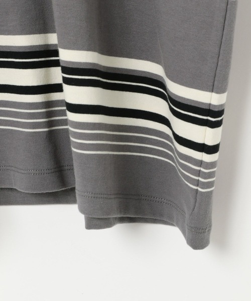 AMERICAN RAG CIE（アメリカンラグシー）の「【AMERICAN RAG CIE】シックボーダーTシャツ（ユニセックス）（その他トップス・レディース・ネイビー/ボルドー/グレー・MEDIUM/LARGE）」の11枚目の写真