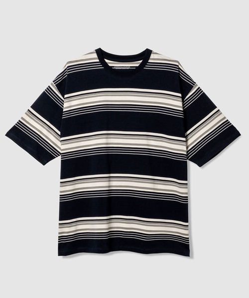 AMERICAN RAG CIE（アメリカンラグシー）の「【AMERICAN RAG CIE】シックボーダーTシャツ（ユニセックス）（その他トップス・レディース・ネイビー/ボルドー/グレー・MEDIUM/LARGE）」の20枚目の写真