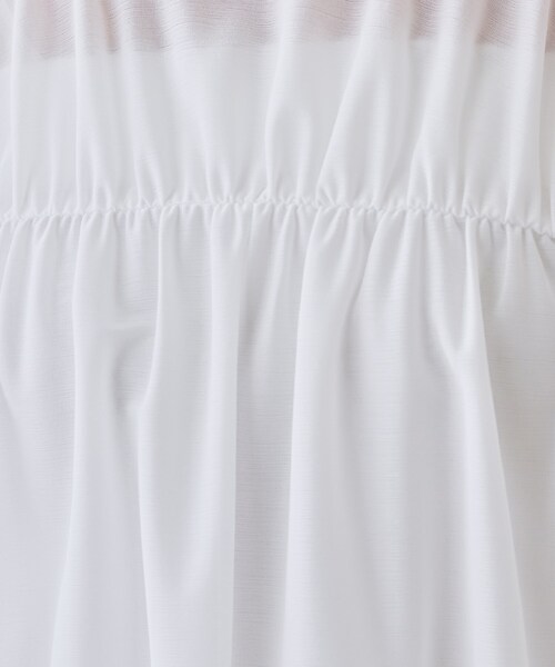 INDIVI(インディヴィ)の「【洗える/体型カバー】シャーリングシアートップス(Tシャツ/カットソー・レディース・ピンク/チャコールグレー/ホワイト/ブラック/ブルー系5・38/34/05/15 /13)」の21枚目の写真