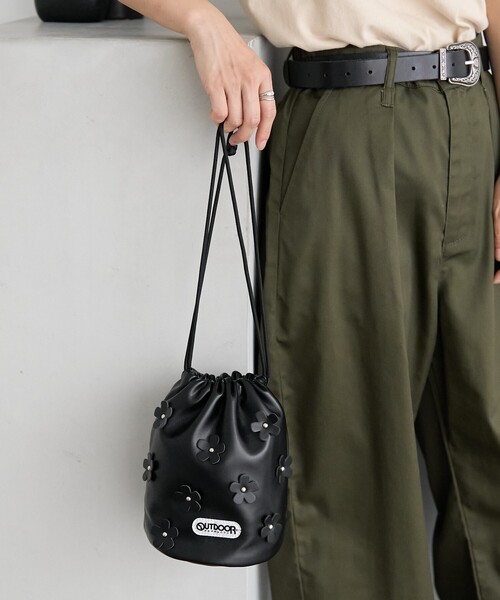 値下げ　未使用　エヌハリ　outdoor 巾着バック FREAK'S STORE ショルダーバッグ バッグ OUTDOOR PRODUCTS