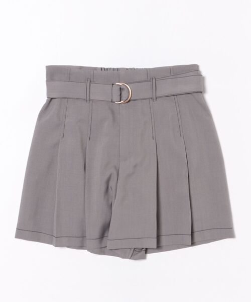 REDYAZEL（レディアゼル）の「配色ステッチハイウエストタックショートパンツ（その他パンツ・レディース・ベージュ/ブルー/グレー・FREE）」の22枚目の写真