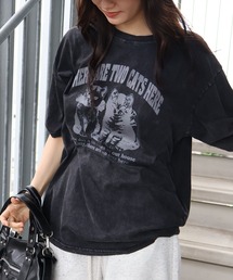 ピグメントプリントBIGTシャツ