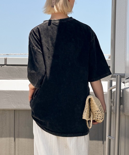 SpRay(スプレイ)の「ピグメントプリントBIGTシャツ(Tシャツ/カットソー・レディース・C/B/A/D・FREE)」の11枚目の写真