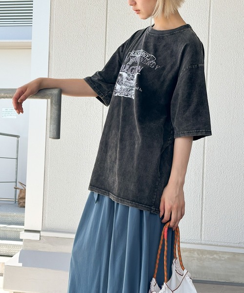 SpRay(スプレイ)の「ピグメントプリントBIGTシャツ(Tシャツ/カットソー・レディース・C/B/A/D・FREE)」の19枚目の写真