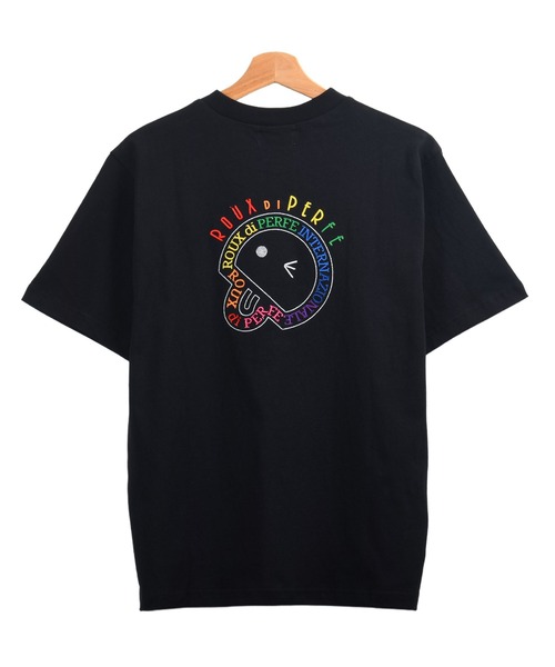 Felt-Maglietta（フェルトマリエッタ）の「[ROUXDI PERFE ルゥディパフィー]レインボー刺繍Tシャツ（Tシャツ/カットソー・メンズ・ホワイト/ブラック・SMALL/MEDIUM/LARGE）」の16枚目の写真