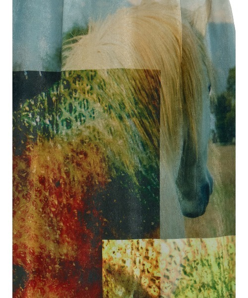 Silvia Conde Olivan×Ameri VELOUR SKIRT Silvia Conde Oliván×Ameri VELOUR SKIRT