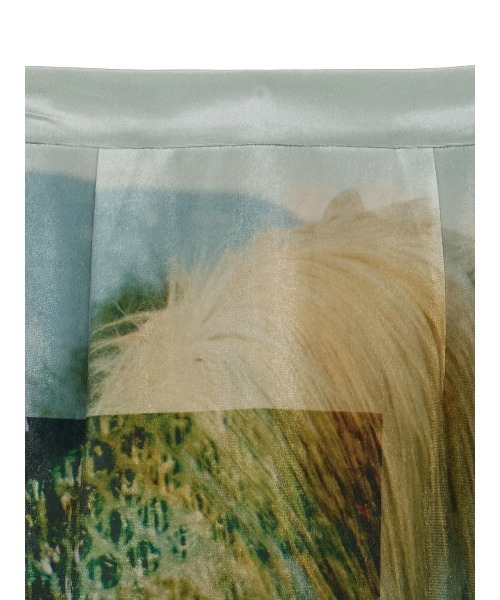 Silvia Conde Olivan×Ameri VELOUR SKIRT（スカート）｜Ameri