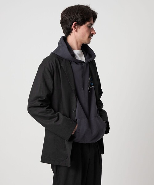 セール】＜Steven Alan＞ コットン/リネン ツイル シングルブレスト 3B