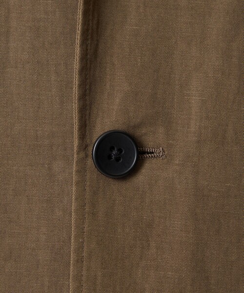 Steven Alan(スティーブンアラン)の「<Steven Alan> コットン/リネン ツイル シングルブレスト 3B ジャケット(テーラードジャケット・メンズ・ブラック/ダークブラウン・XL/L/M/S)」の8枚目の写真