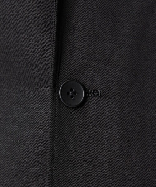 Steven Alan(スティーブンアラン)の「<Steven Alan> コットン/リネン ツイル シングルブレスト 3B ジャケット(テーラードジャケット・メンズ・ブラック/ダークブラウン・XL/L/M/S)」の9枚目の写真