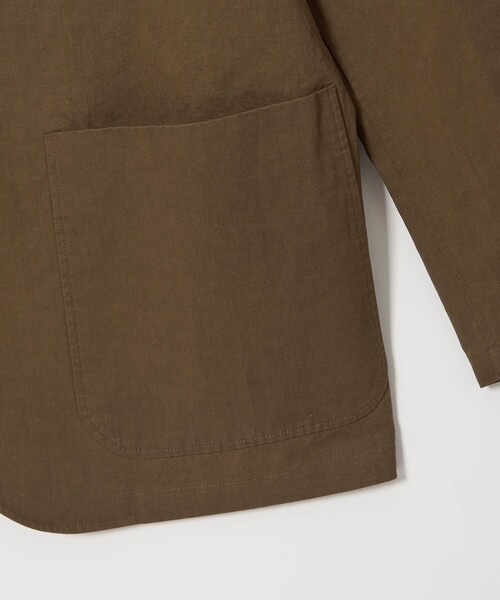 Steven Alan(スティーブンアラン)の「<Steven Alan> コットン/リネン ツイル シングルブレスト 3B ジャケット(テーラードジャケット・メンズ・ブラック/ダークブラウン・XL/L/M/S)」の14枚目の写真