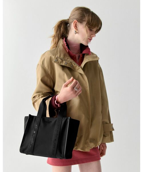 kate spade new york（ケイトスペード ニューヨーク）の「キップ スモール トート（トートバッグ・レディース・ブラック・ONESIZE）」の2枚目の写真