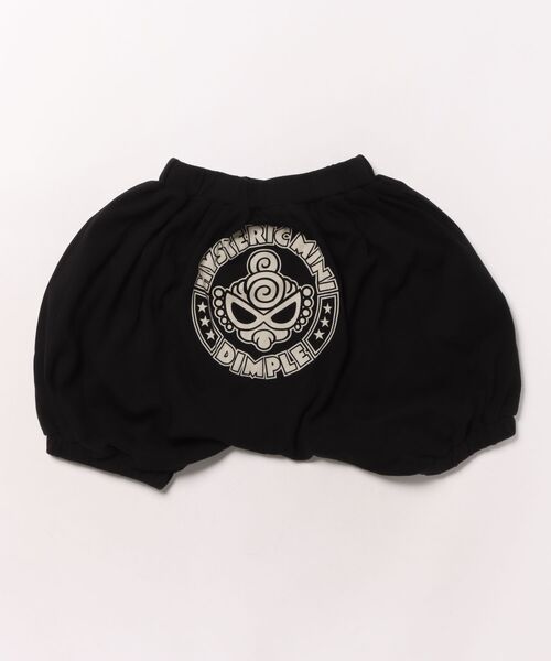 HYSTERIC MINI(ヒステリックミニ)の「2WAY 膝丈 サルエルパンツ(その他パンツ・キッズ・ブラック・MEDIUM)」の2枚目の写真