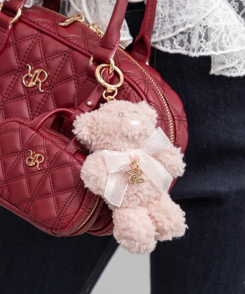 RANDA（ランダ）の「ベアリーチャーム（チャーム・レディース・ブラック/ブルー/ピンク/グレー/ベージュ・FREE）」の5枚目の写真