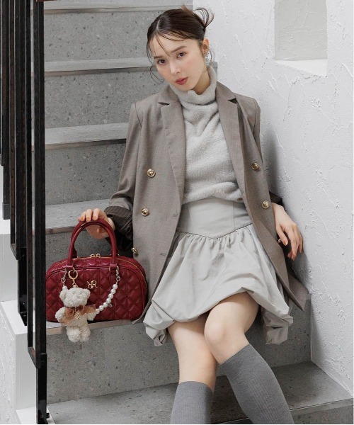 RANDA（ランダ）の「ベアリーチャーム（チャーム・レディース・ブラック/ブルー/ピンク/グレー/ベージュ・FREE）」の10枚目の写真