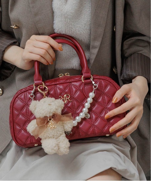 RANDA（ランダ）の「ベアリーチャーム（チャーム・レディース・ブラック/ブルー/ピンク/グレー/ベージュ・FREE）」の17枚目の写真