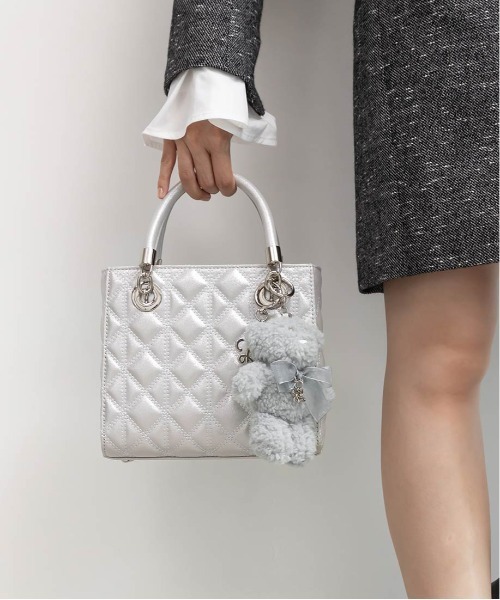 RANDA（ランダ）の「ベアリーチャーム（チャーム・レディース・ブラック/ブルー/ピンク/グレー/ベージュ・FREE）」の22枚目の写真