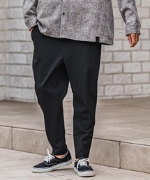 CAMBIO(JrI)mp13922-Slacks Fabric Tapered Pants e[p[hpc(XbNX)
