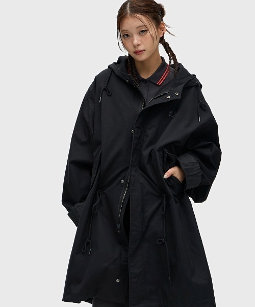 フレッドペリー　ロング丈 ミリタリーコート 楽天市場】FRED PERRY フレッドペリー ミリタリー ジップイン