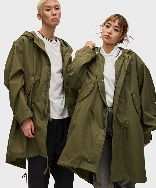 Oversized Fishtail Parka Jacket／オーバーサイズフィッシュ
