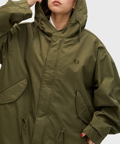 Oversized Fishtail Parka Jacket／オーバーサイズフィッシュテイル