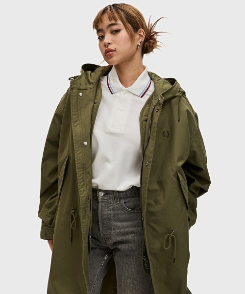 Oversized Fishtail Parka Jacket／オーバーサイズフィッシュテイル