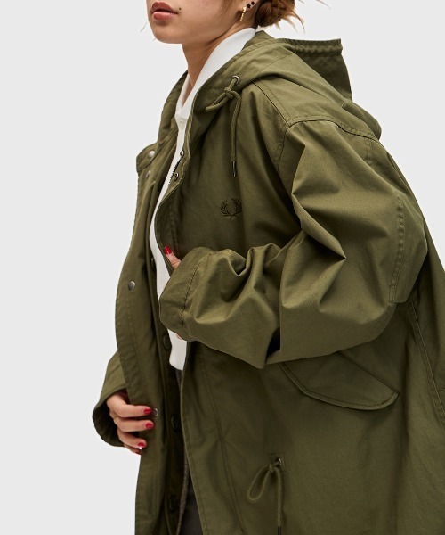 Oversized Fishtail Parka Jacket／オーバーサイズフィッシュテイル