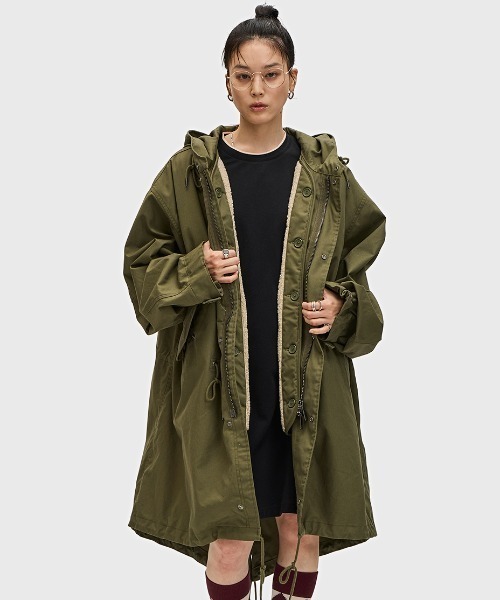 FRED PERRY（フレッドペリー）の「Oversized Fishtail Parka Jacket