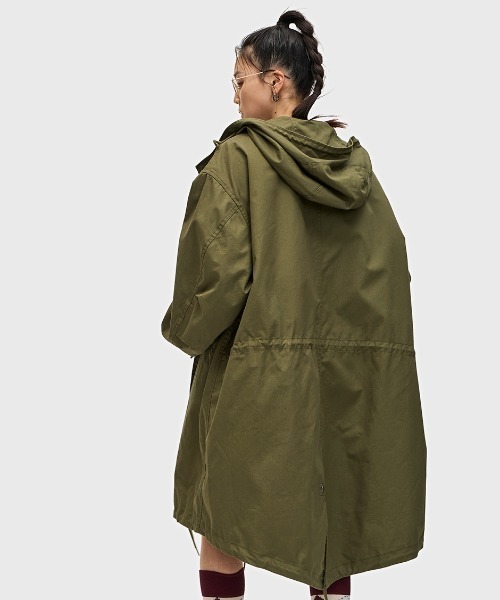 Oversized Fishtail Parka Jacket／オーバーサイズフィッシュテイル