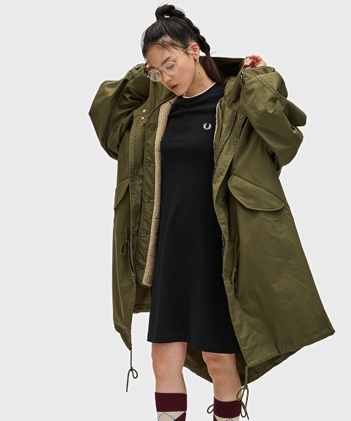 Oversized Fishtail Parka Jacket／オーバーサイズフィッシュテイル