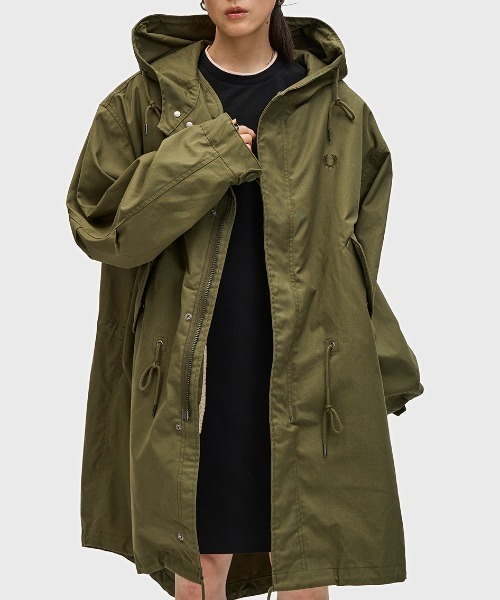 Oversized Fishtail Parka Jacket／オーバーサイズフィッシュテイル